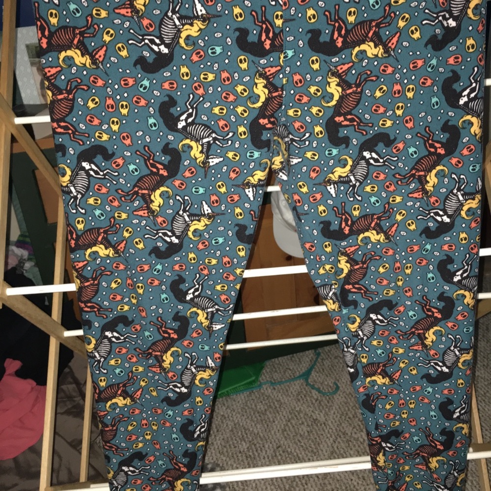 Undead Skeletal Horse Leggings